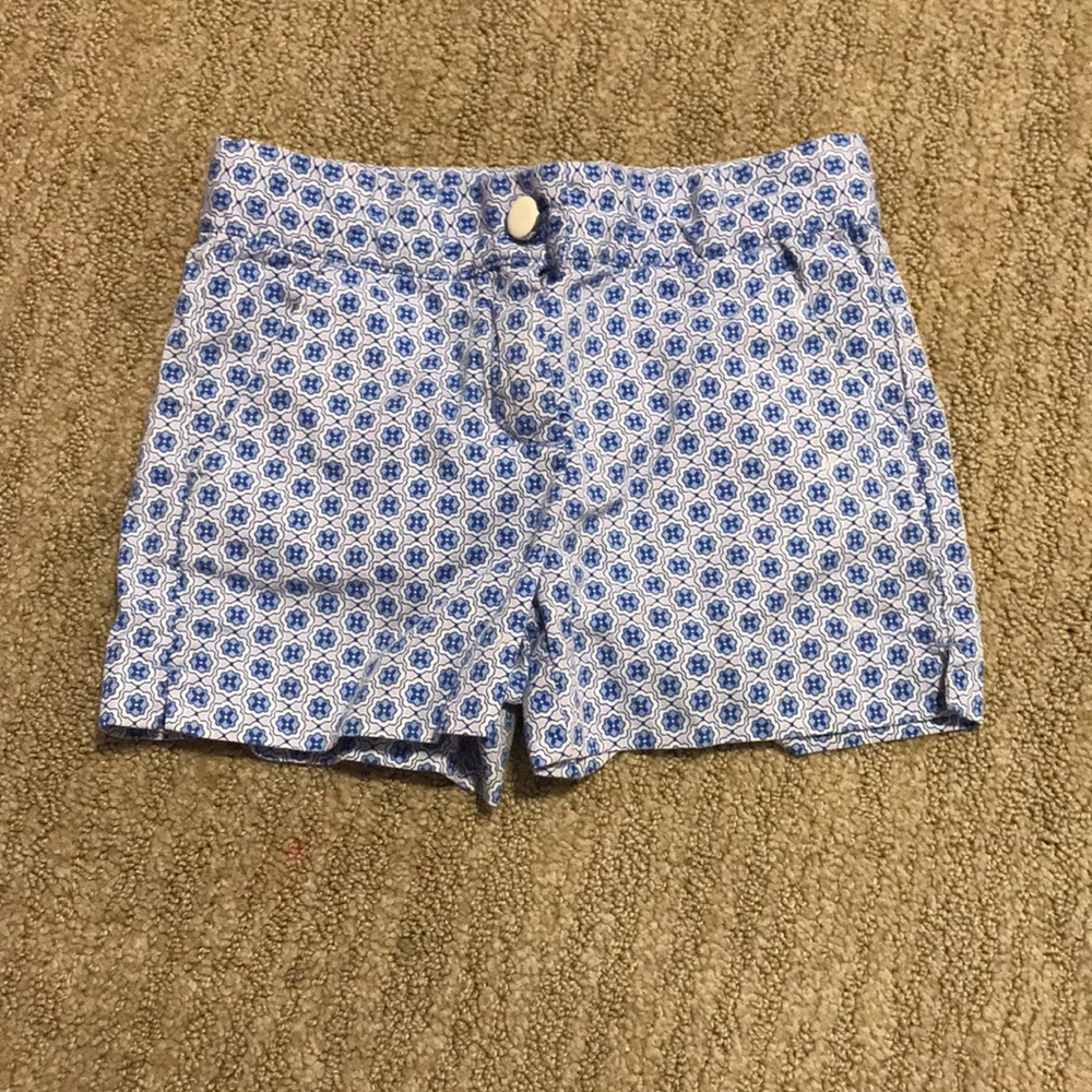 Toddler Girl Janie and Jack blue shorts